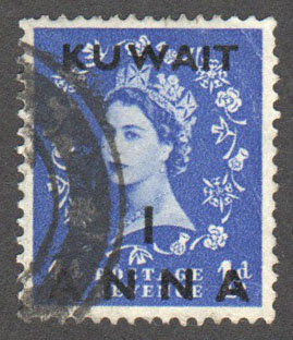 Kuwait Scott 121 Used - Click Image to Close